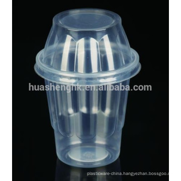 Disposable Plastic Ice cream Sundae Cup
